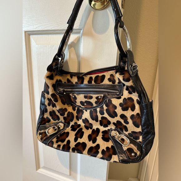 Helen welsh animal print leather handbag. - Picture 1 of 3